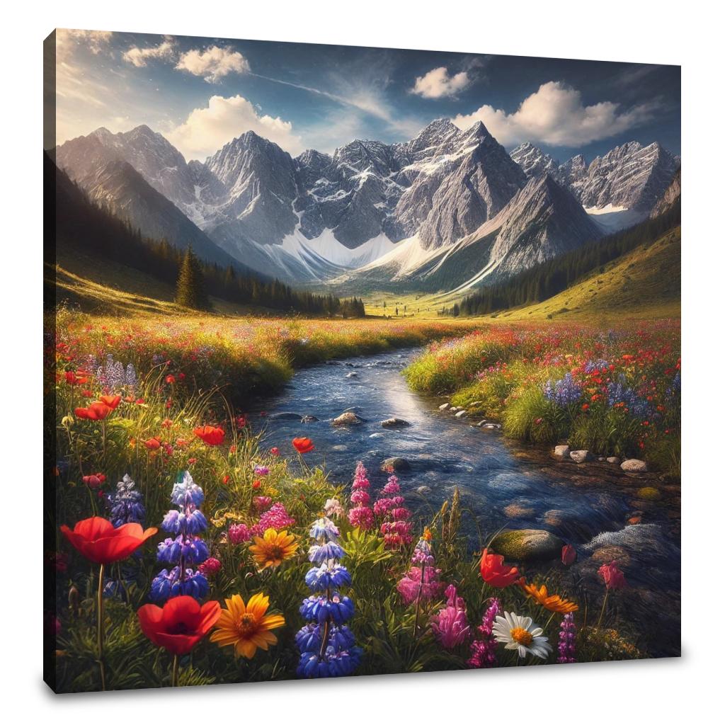 Mountain Harmony Canvas