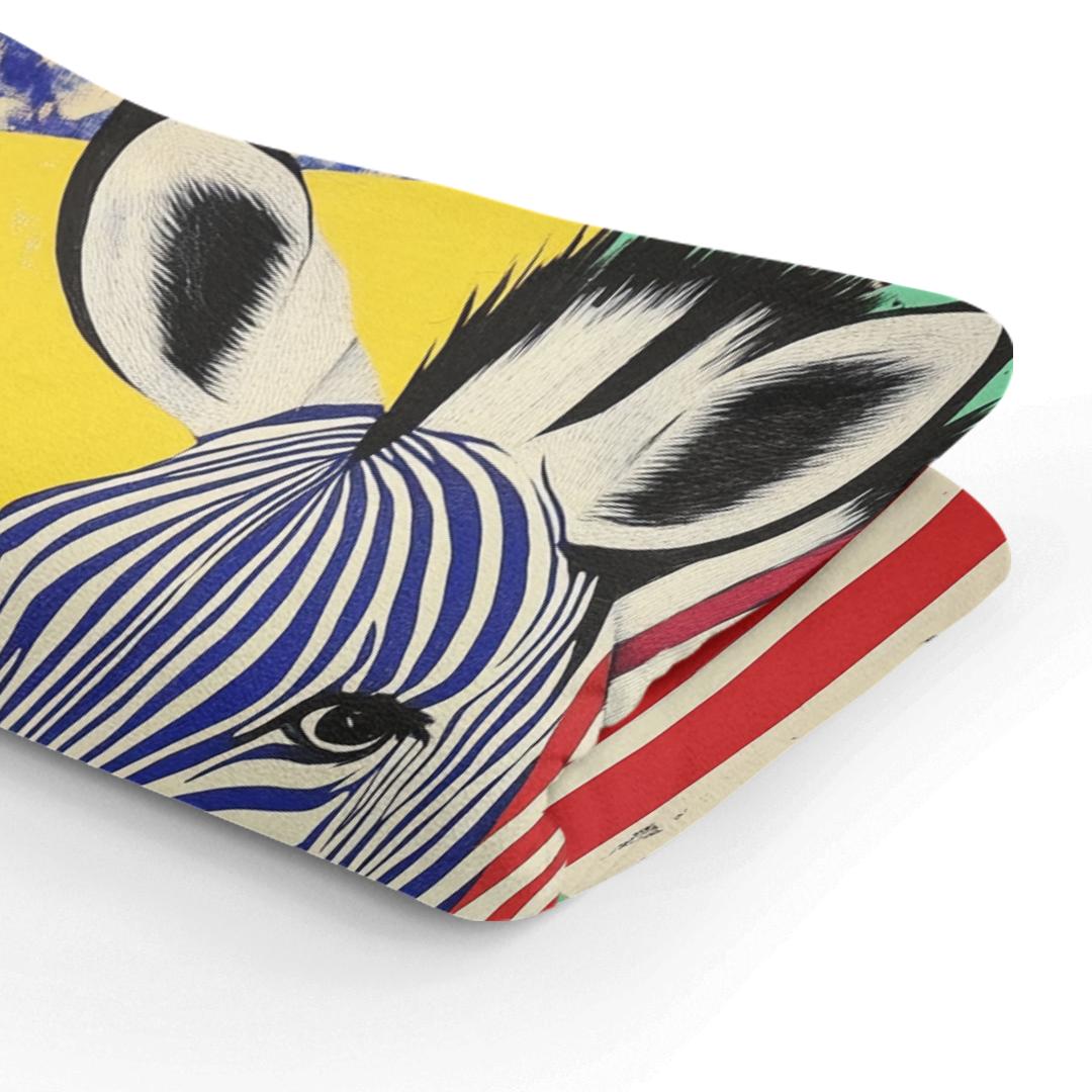 Striped Zebra Pop Blanket