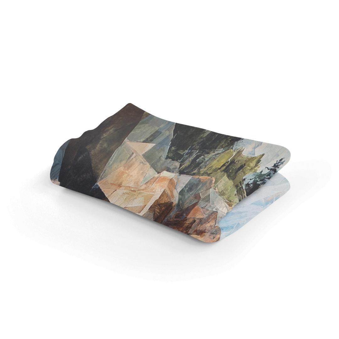 Geometric Waterfall Chaos Blanket