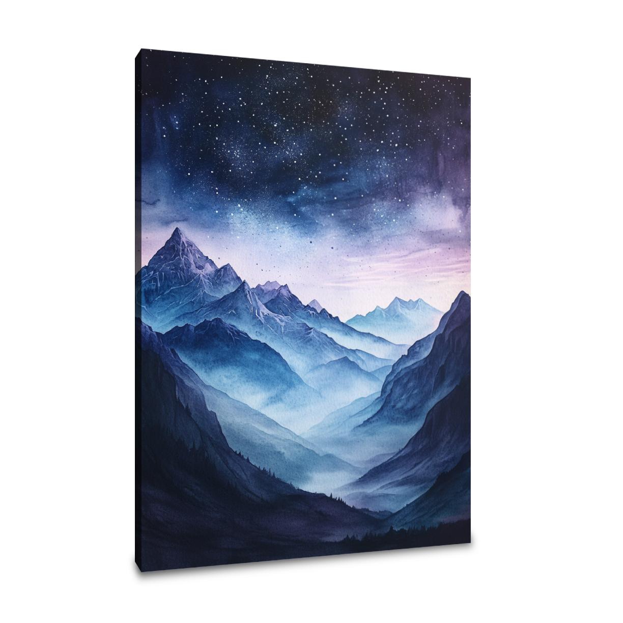 Dreamy Peaks Nostalgia Canvas