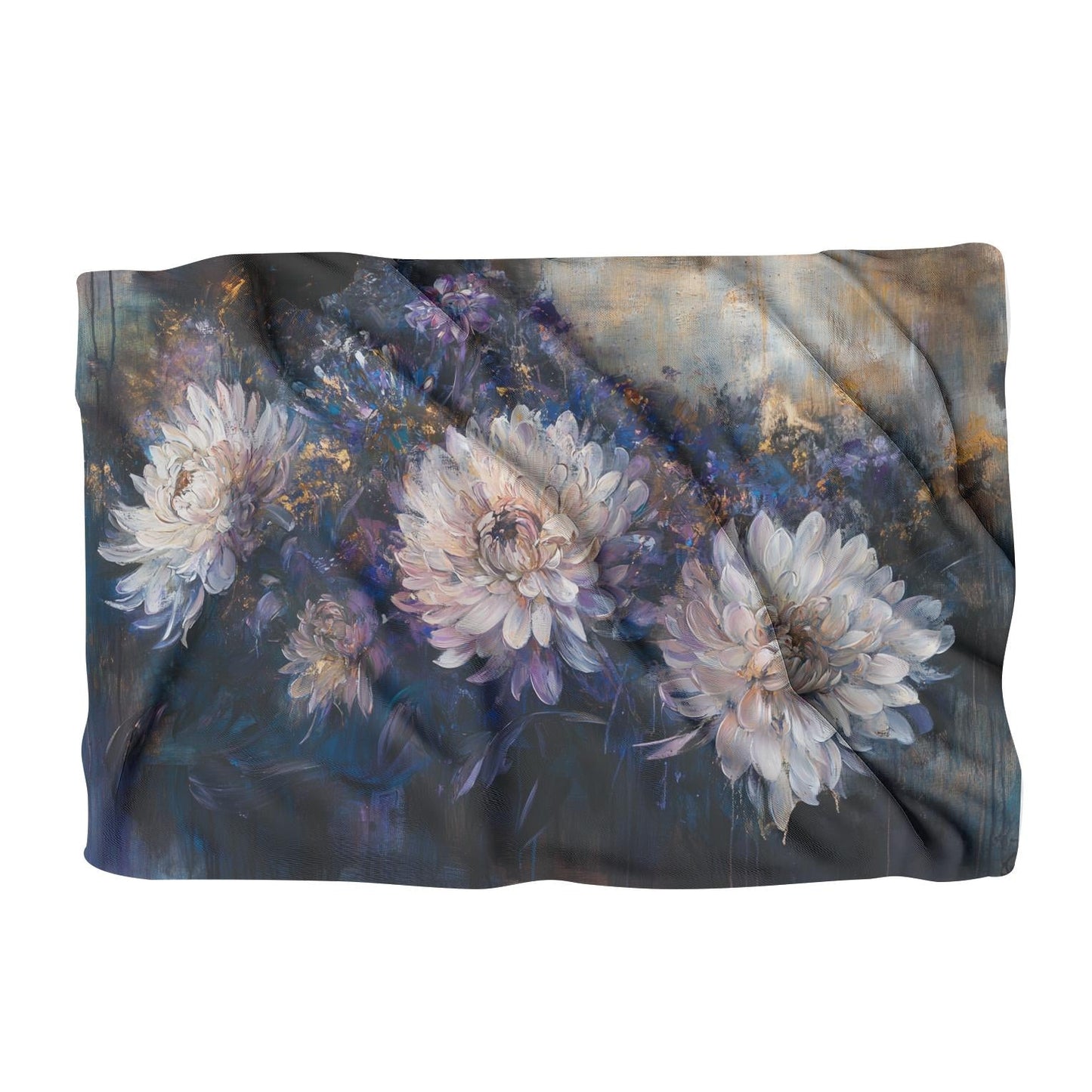 Chrysanthemum Reflection Blanket