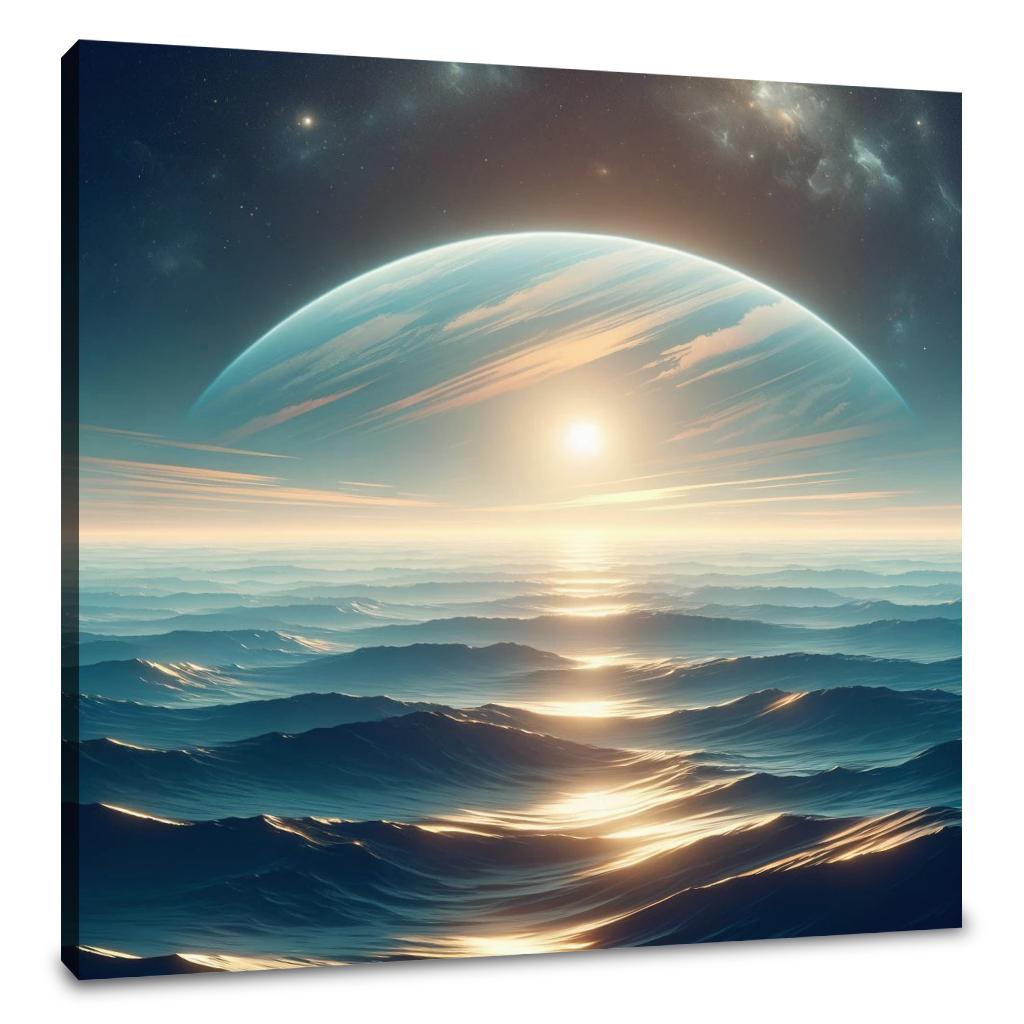 Ocean Planet Canvas