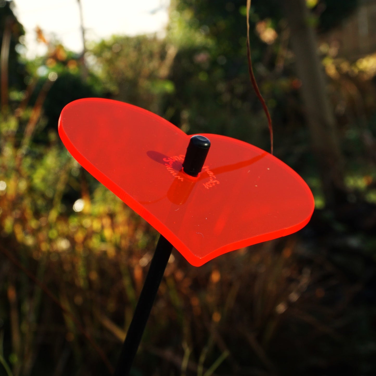 Garden Décor Ornaments Set of 3 'Hearts'