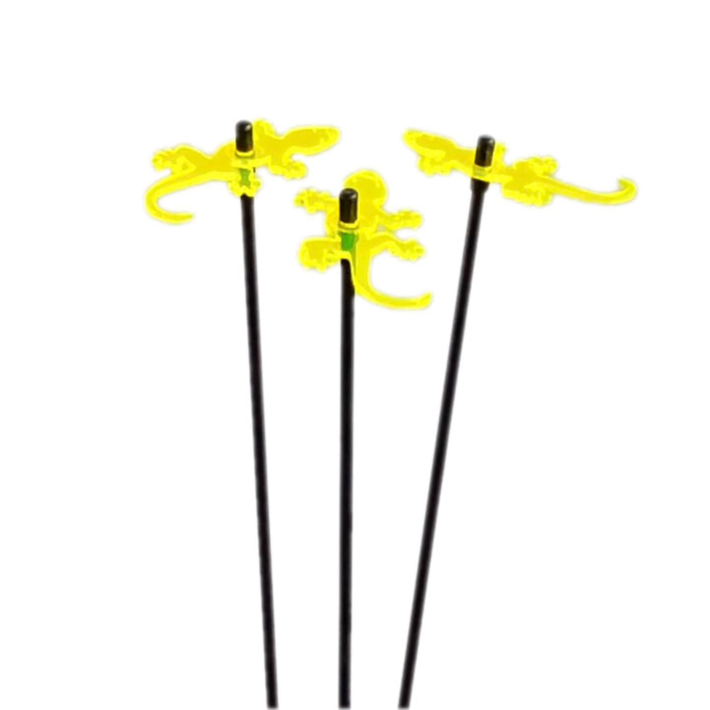 Medium Garden Décor Ornaments Set of 3 'Geckos'