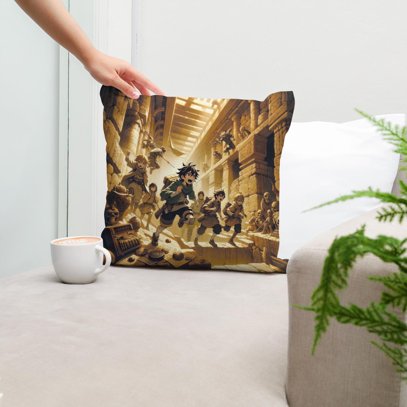Ruins Quest Chronicles Cotton Cushion