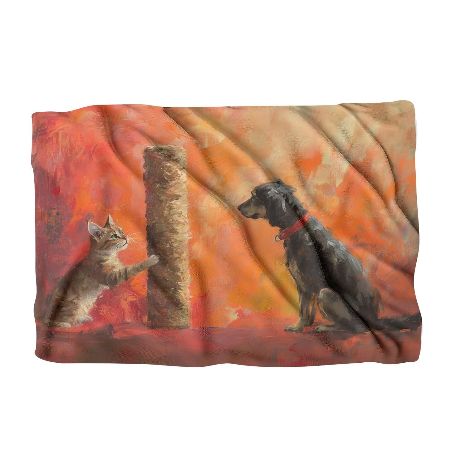 Playful Rivalry Blanket