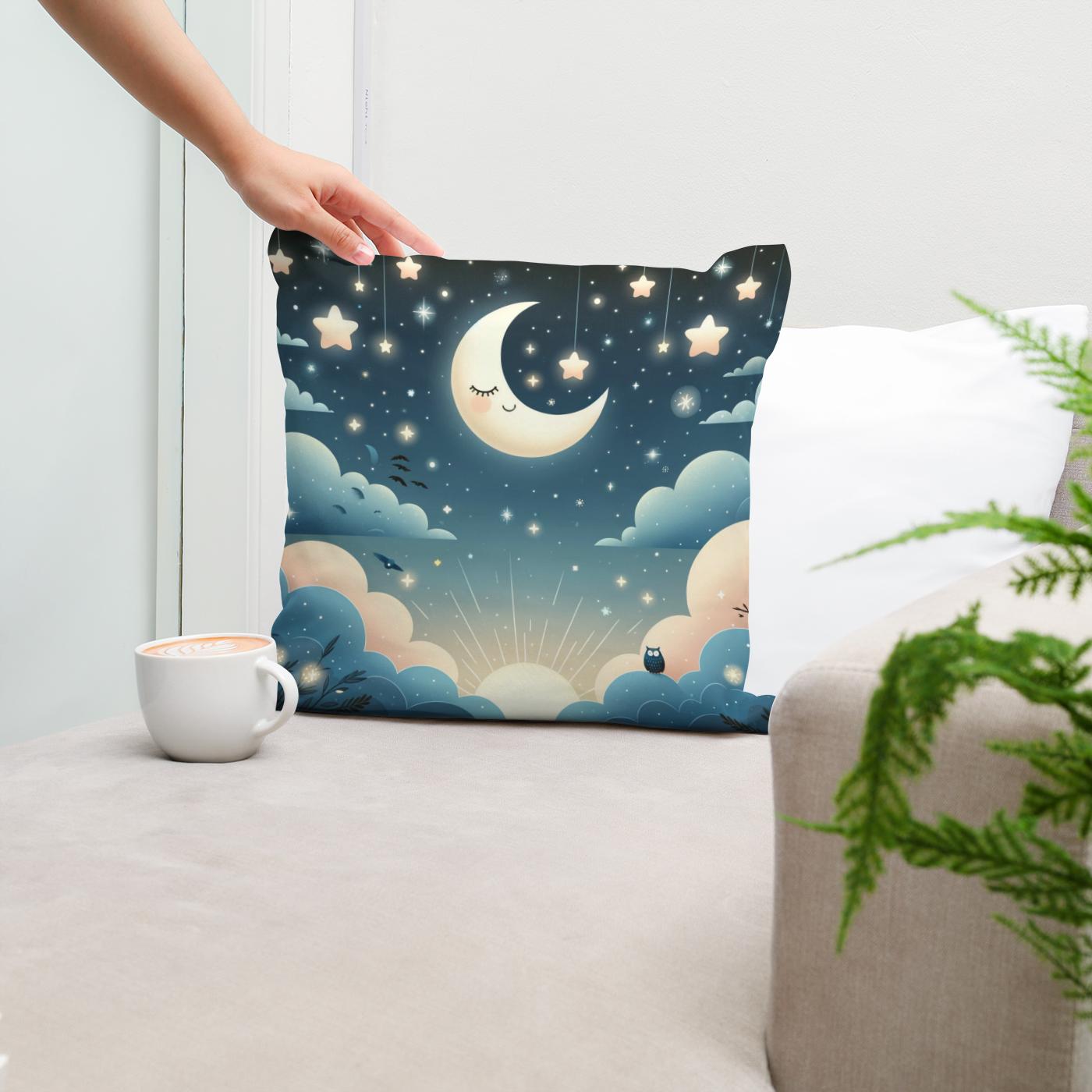 Starry Slumber Cotton Cushion