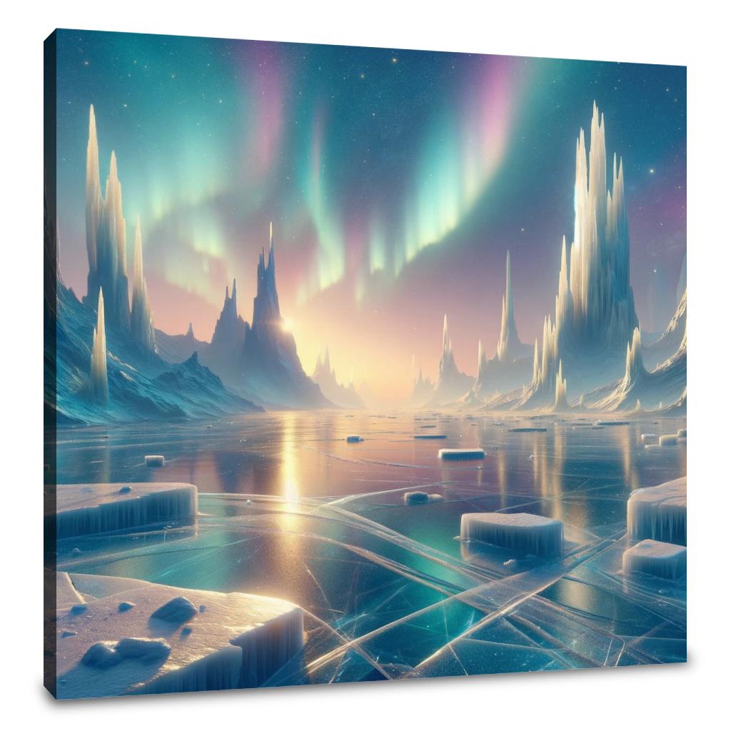 Frozen Serenity Canvas