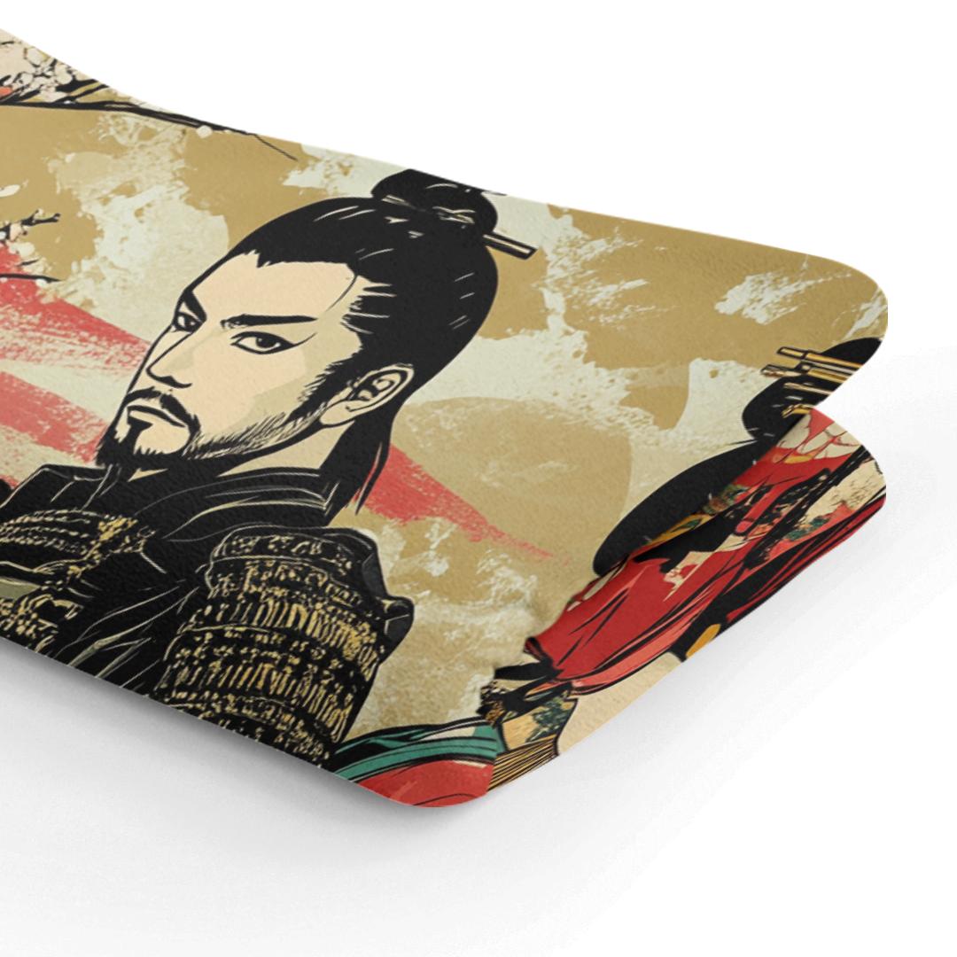 Samurai and Geisha Blanket
