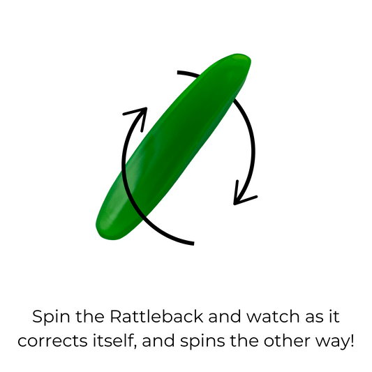 Rattleback Spinning Curiosity/Celtic Stone/Anagyre (single)