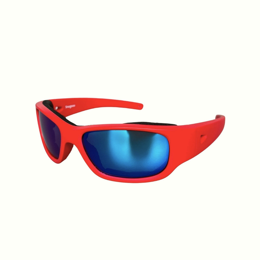 Red Kids Sunglasses | REVO Lens | Snug Fit | 6-12 Years