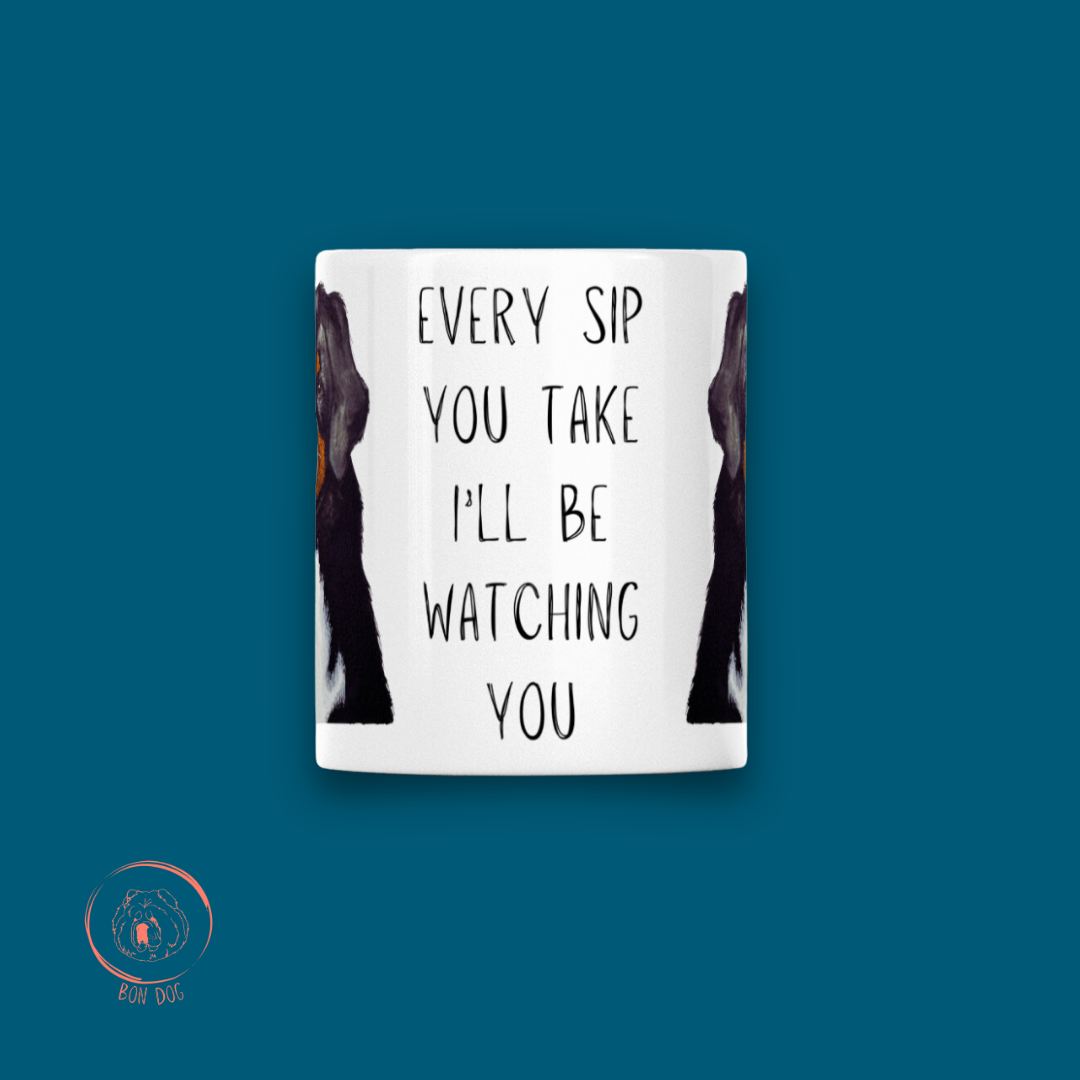 Sip in Style with the Bernese Mountain Dog Mug – Your Giant Furry Therapist Awaits!