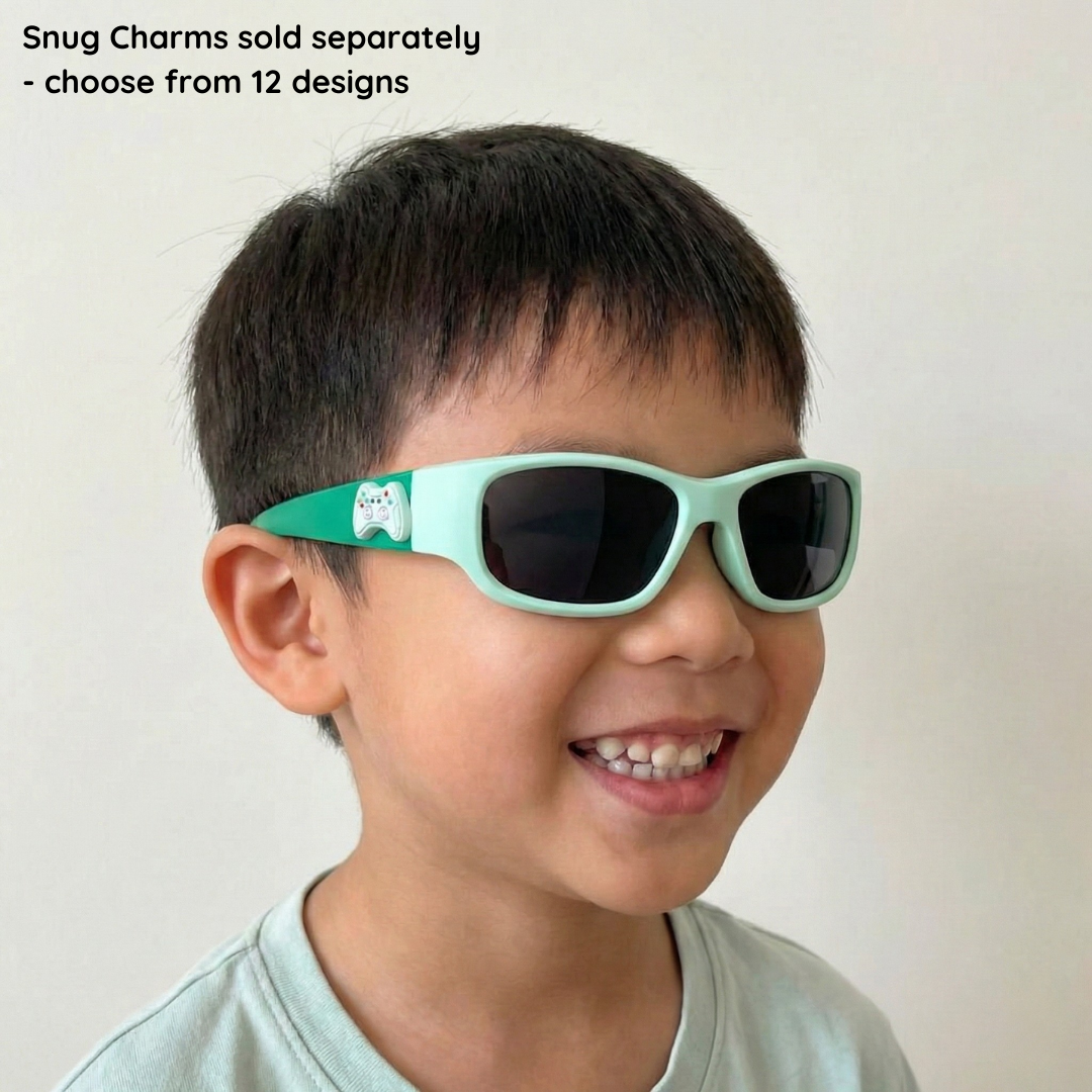 Forest Green Kids Sunglasses | Signature Lens | Snug Fit | 3-5 Years
