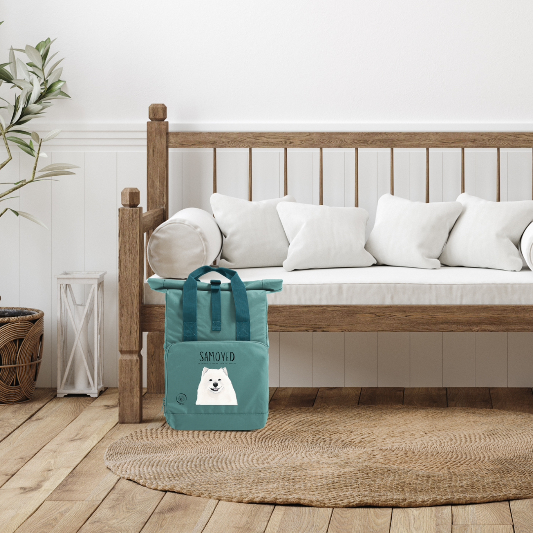 Pack It Up, Pup – Samoyed Style On Your Back