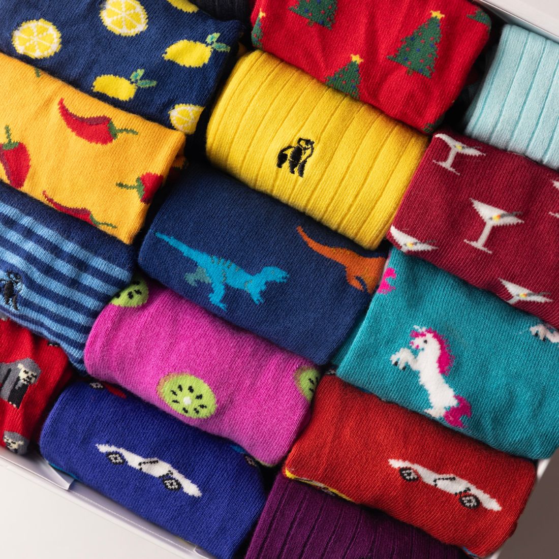 Build Your Own Bamboo Sock Gift Box – 15 Pairs