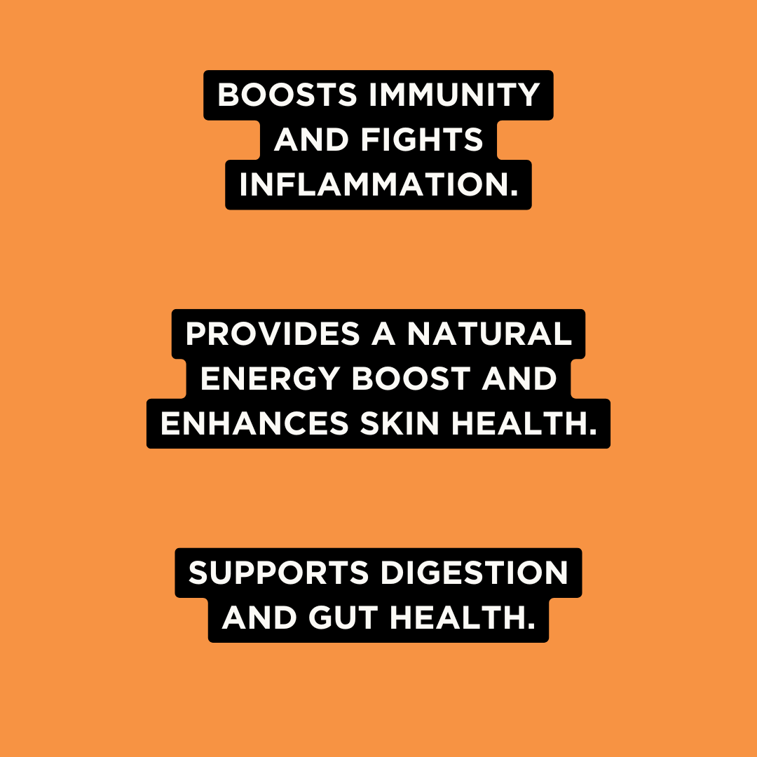Carrot + Ginger + Turmeric Shot