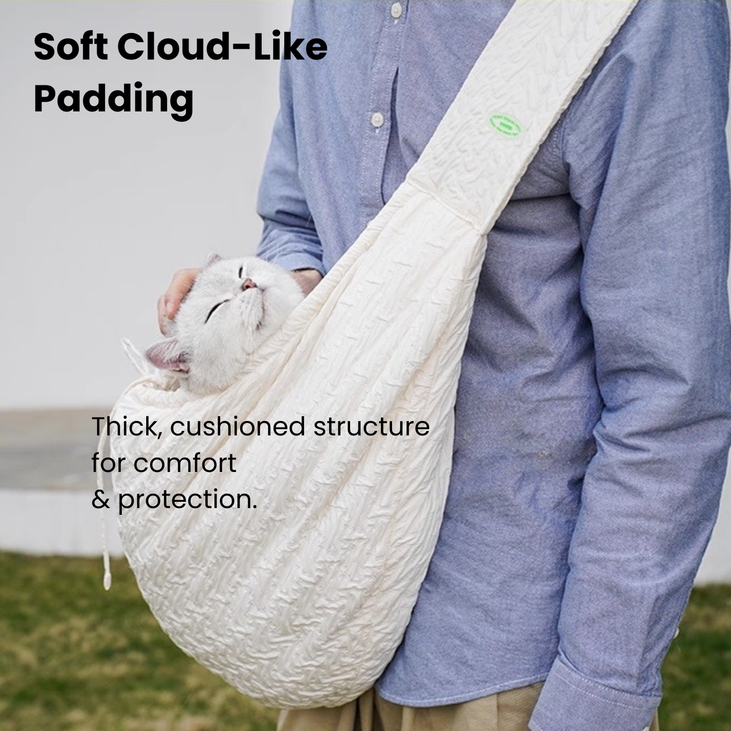 zeze Cloud Cat Carrier Shoulder Bag
