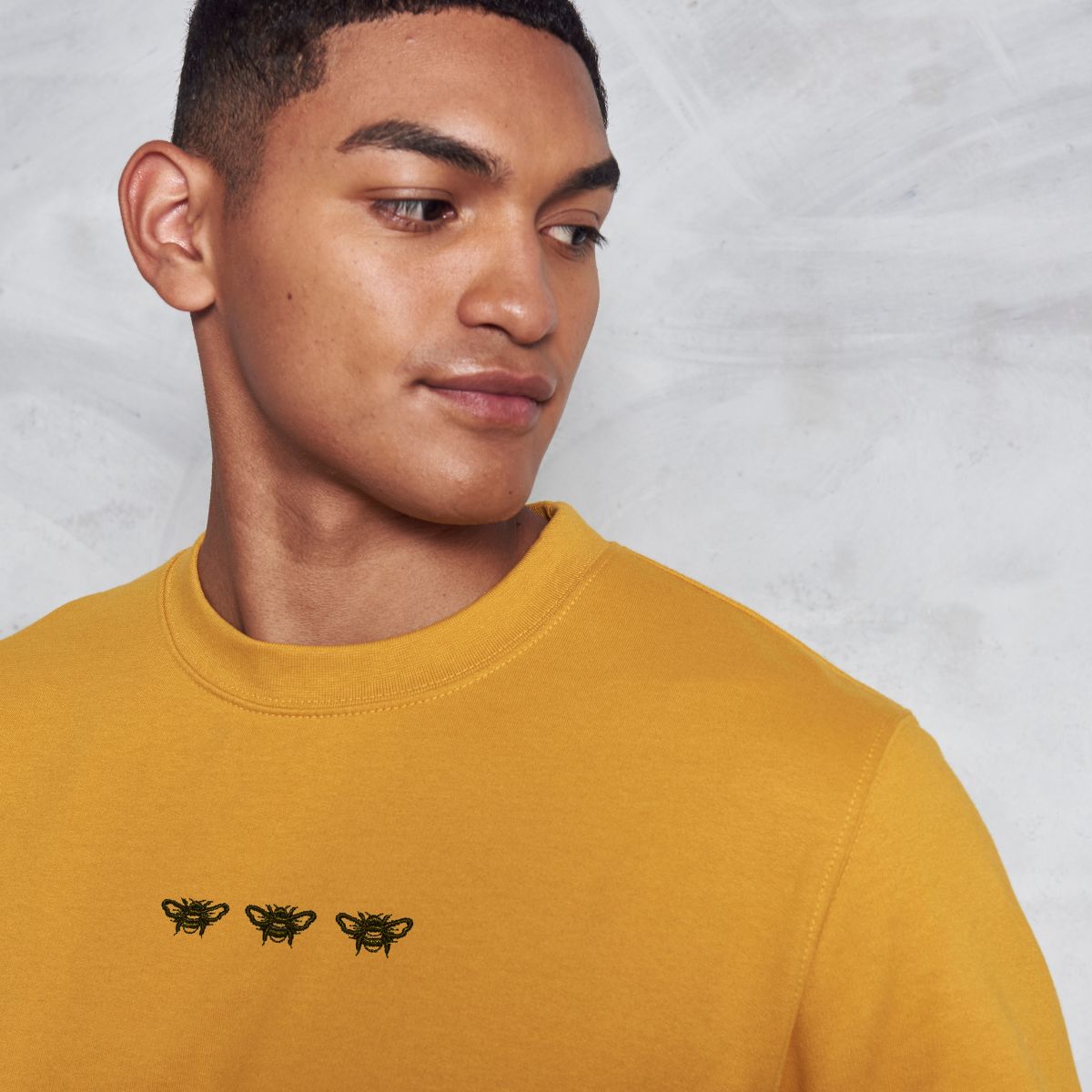 Bumble Bees Embroidered Sweatshirt (Unisex)