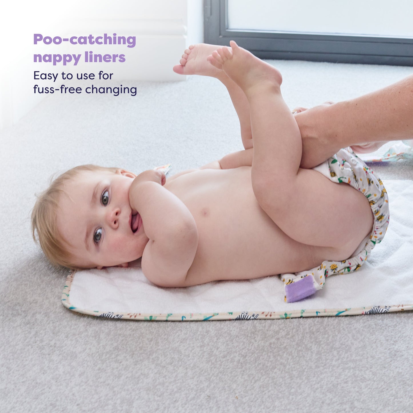 The Everything Reusable Nappy Bundle in Pastels