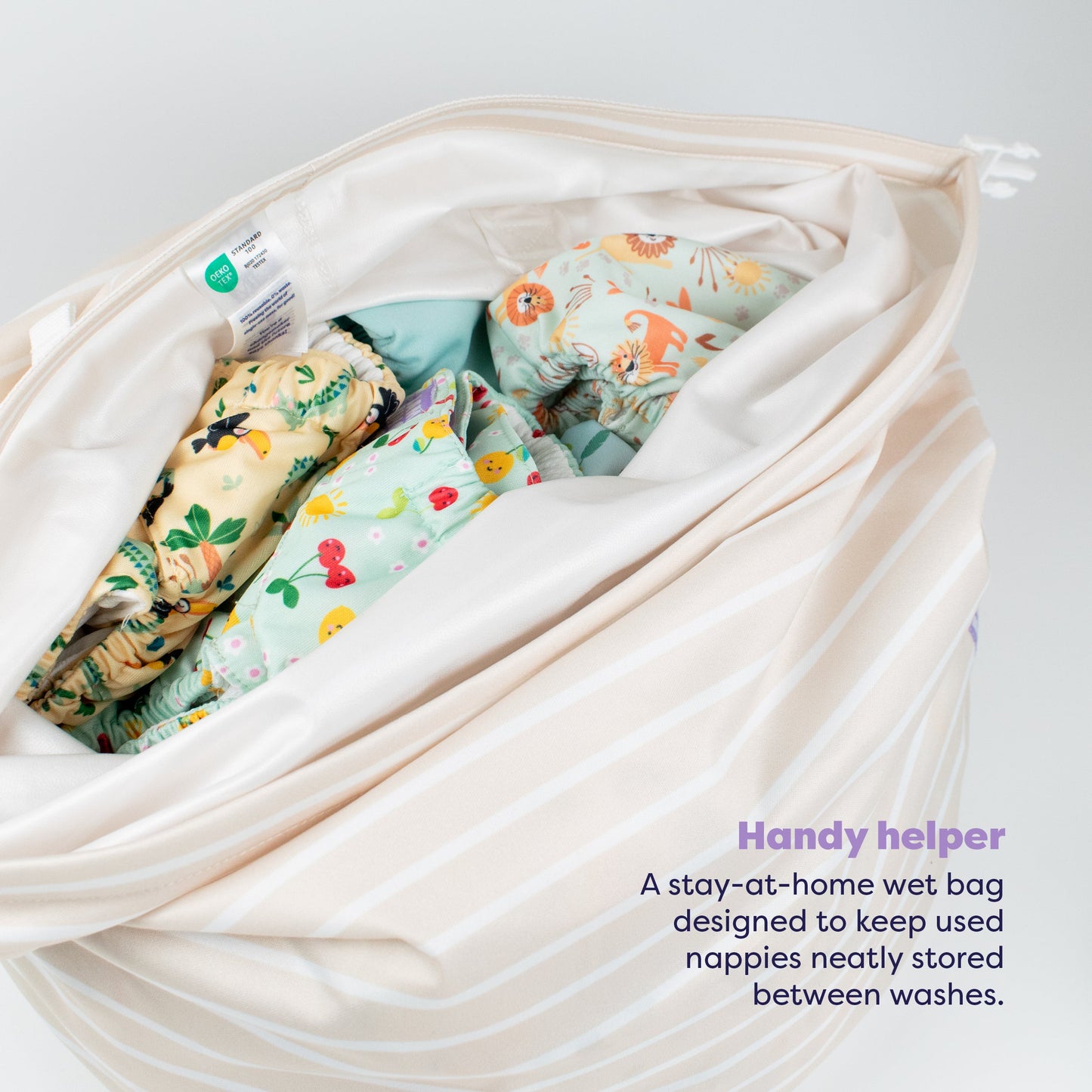 The Everything Reusable Nappy Bundle in Garden Party