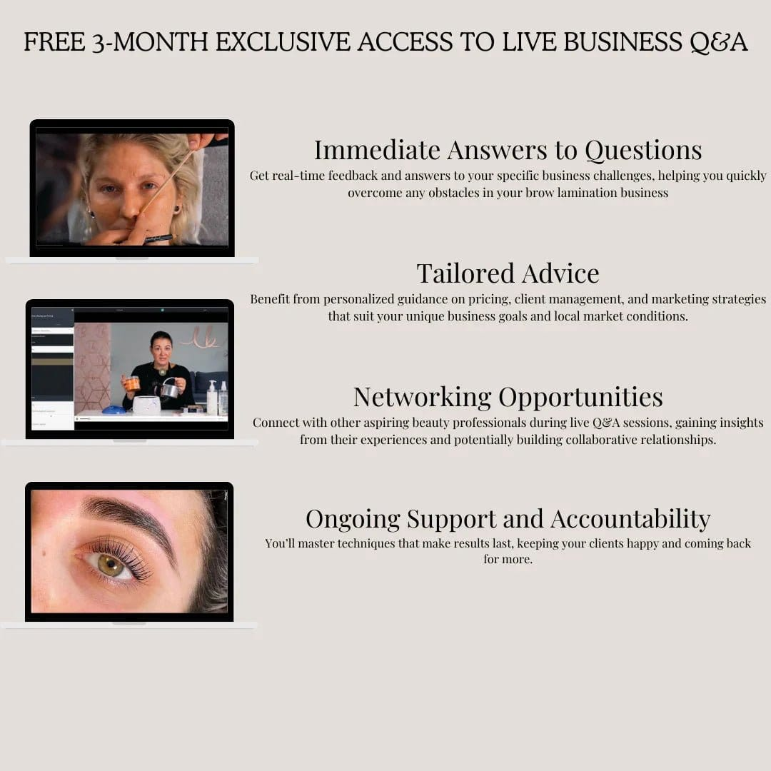 Beginners Brow Lamination, Waxing & Tinting Course | Complete Training