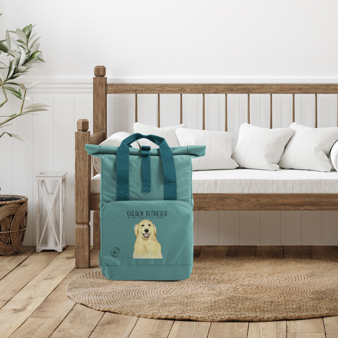 Carry Your Chaos – Golden Retriever Backpack