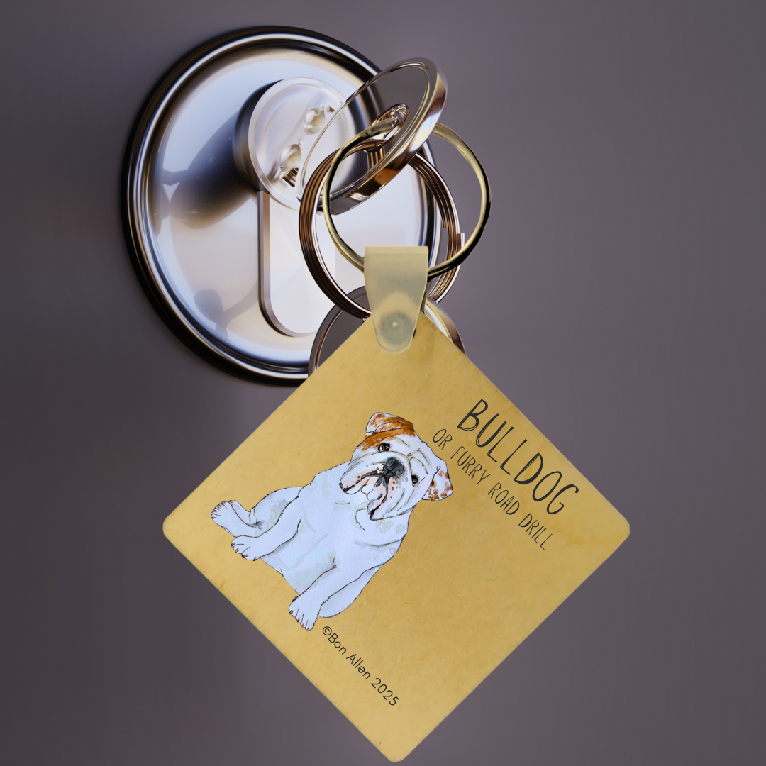 The Bulldog Key Keeper – Stubbornly Holds Your Keys (and Your Heart)