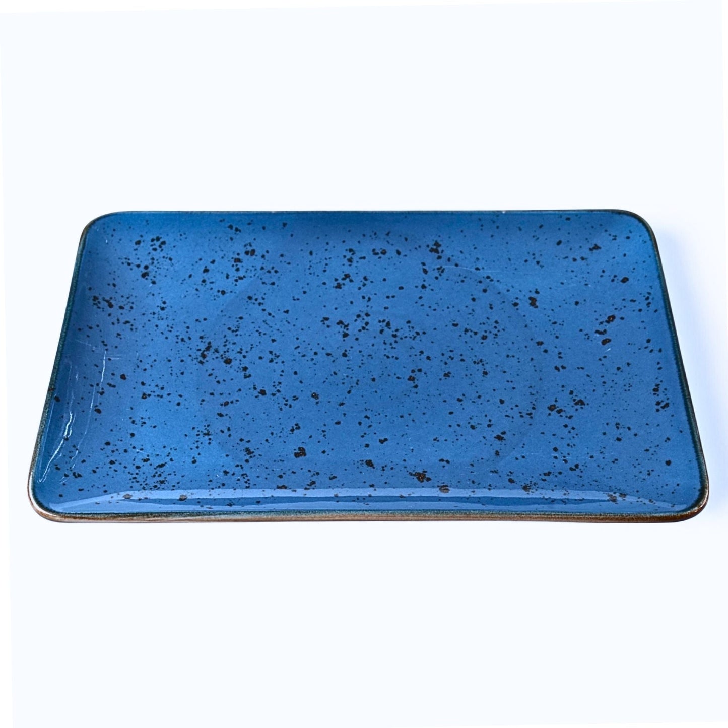 Porcelain Serving Plate – Fairlie, Blue – 30x20cm