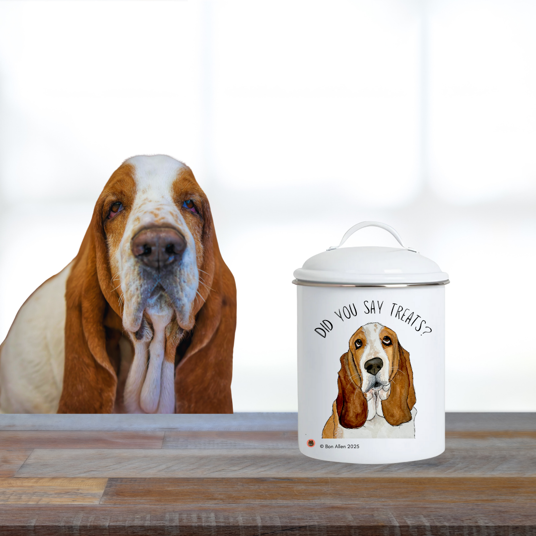 The Basset Biscuit Vault – No Treat Left Behind