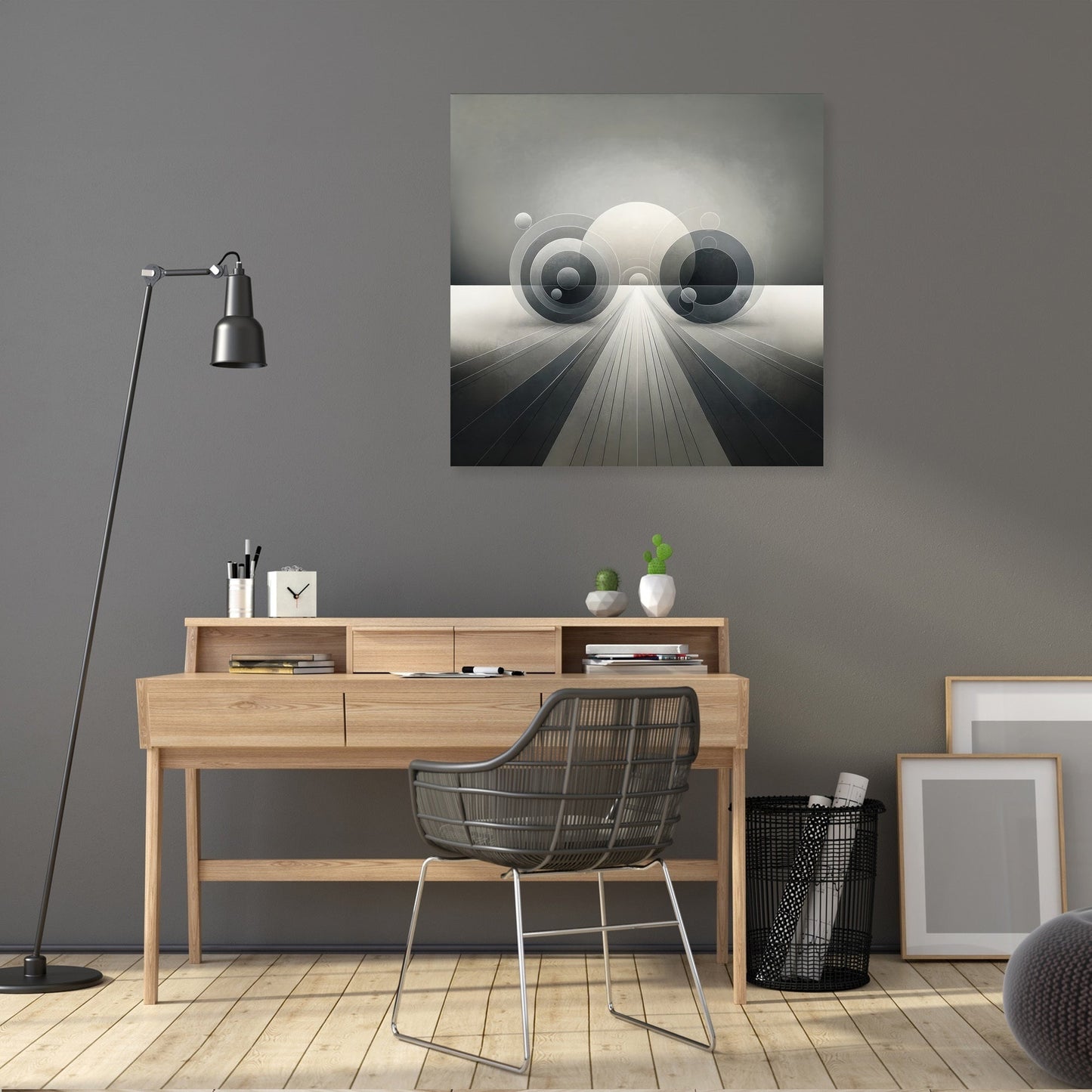Grey Harmony Canvas