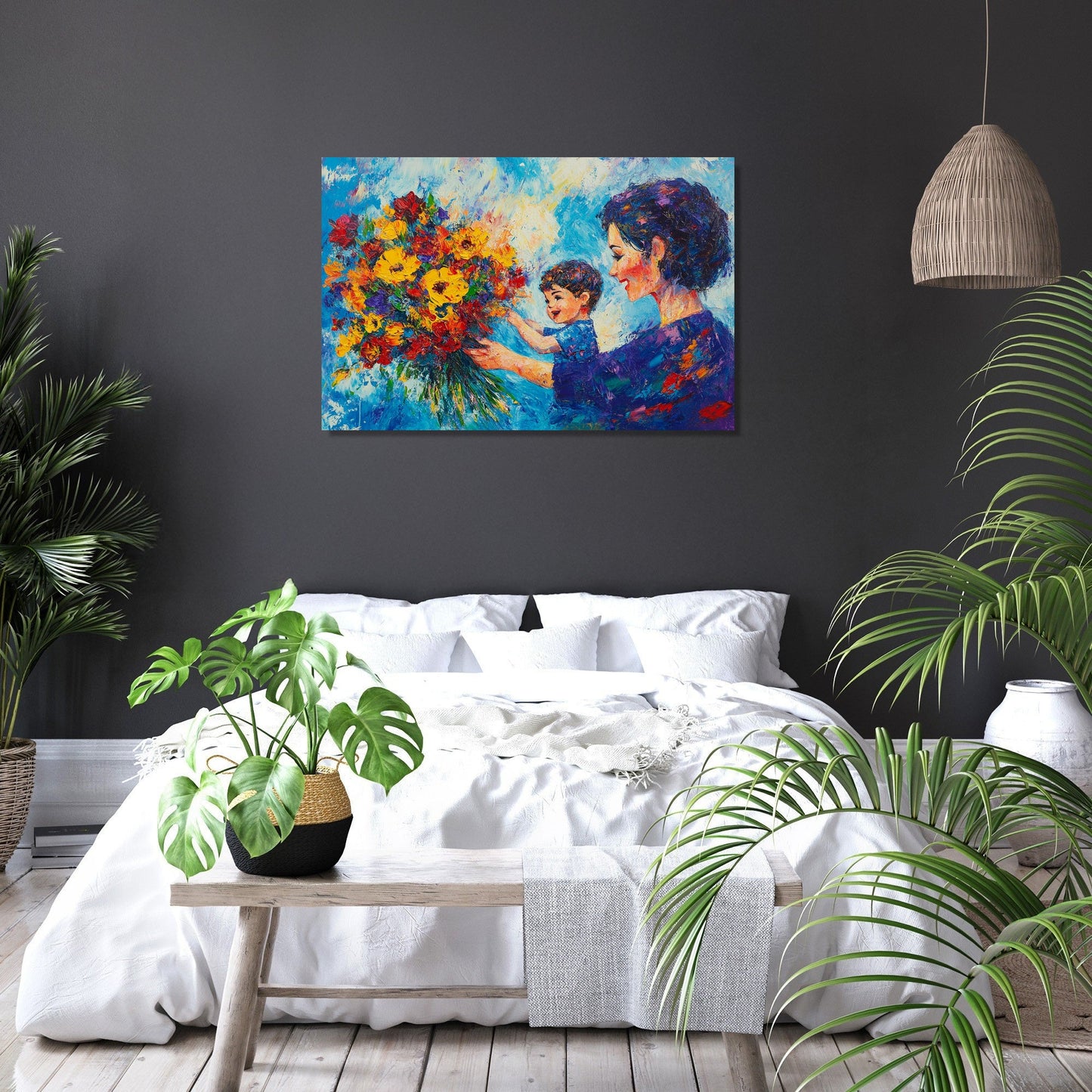 Mother's Day Joy Canvas