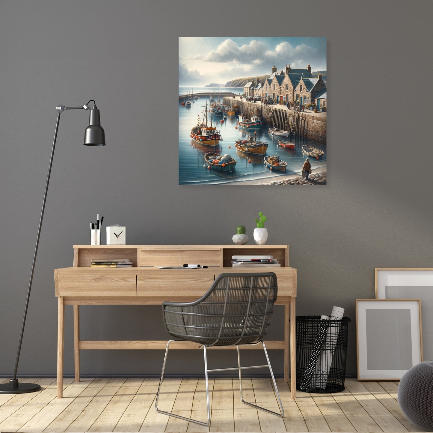 Stonehaven Old Pier Canvas
