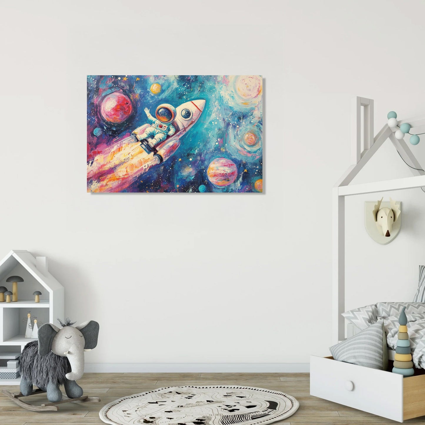 Astronaut Adventure Canvas