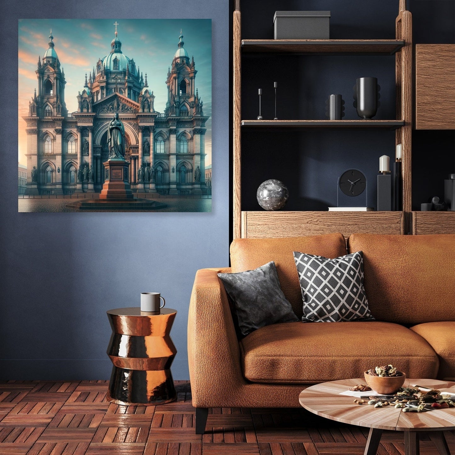 Newcastle Dawn at St. Nicholas Canvas