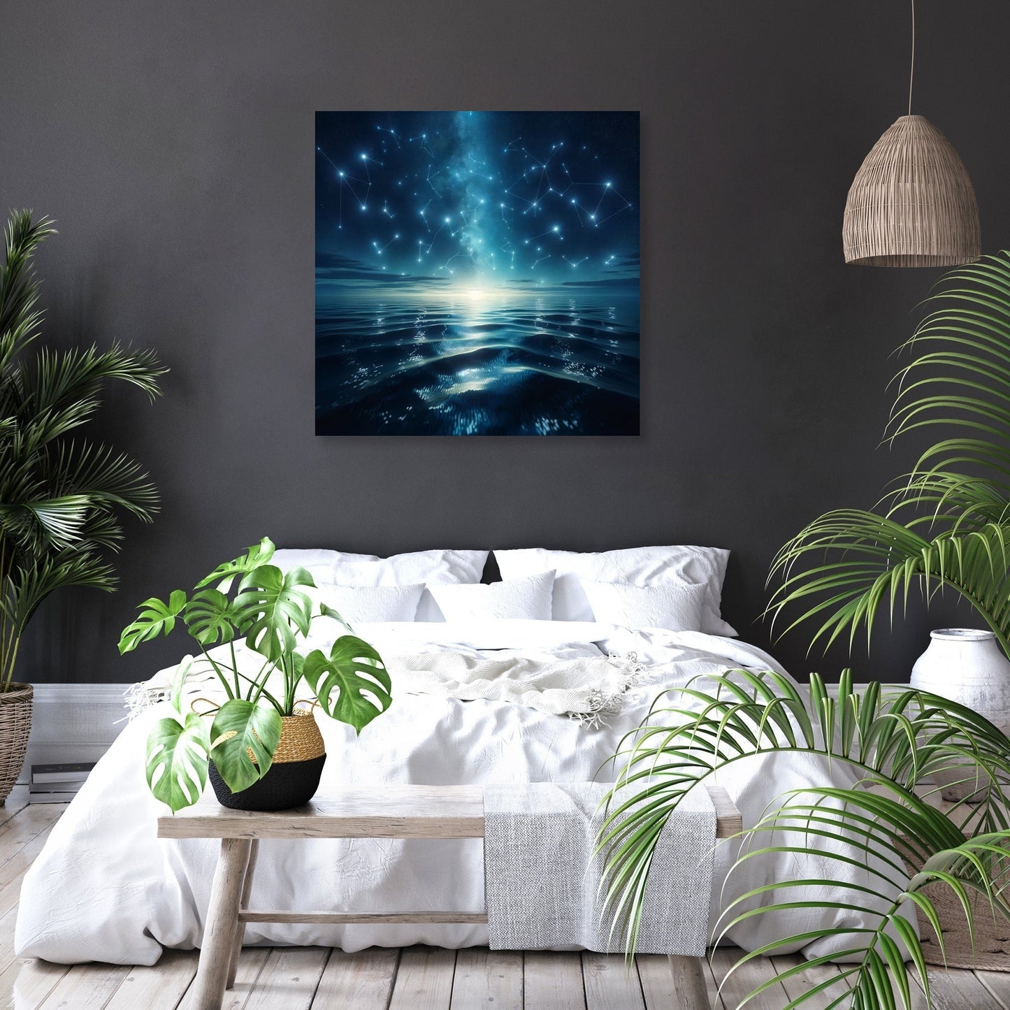 Nautical Starlight Canvas
