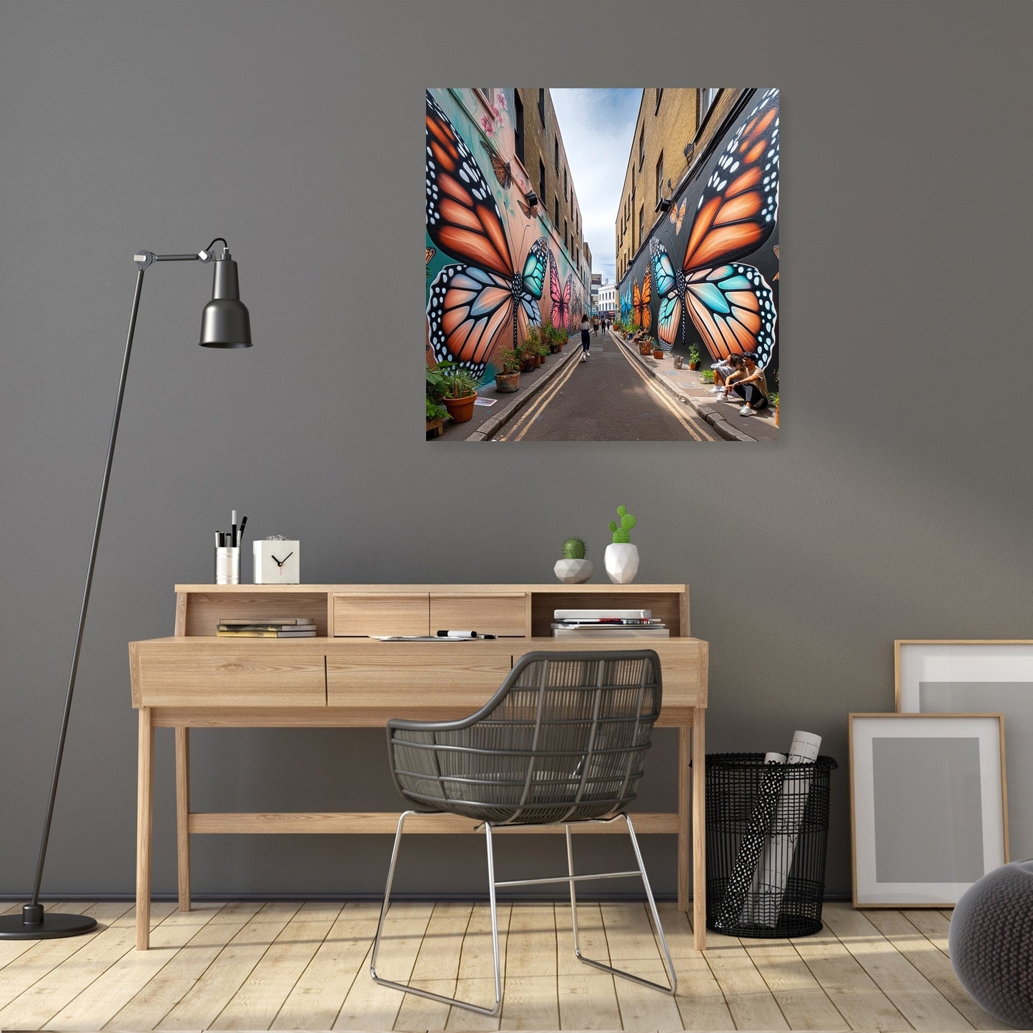 Butterfly Lane Canvas