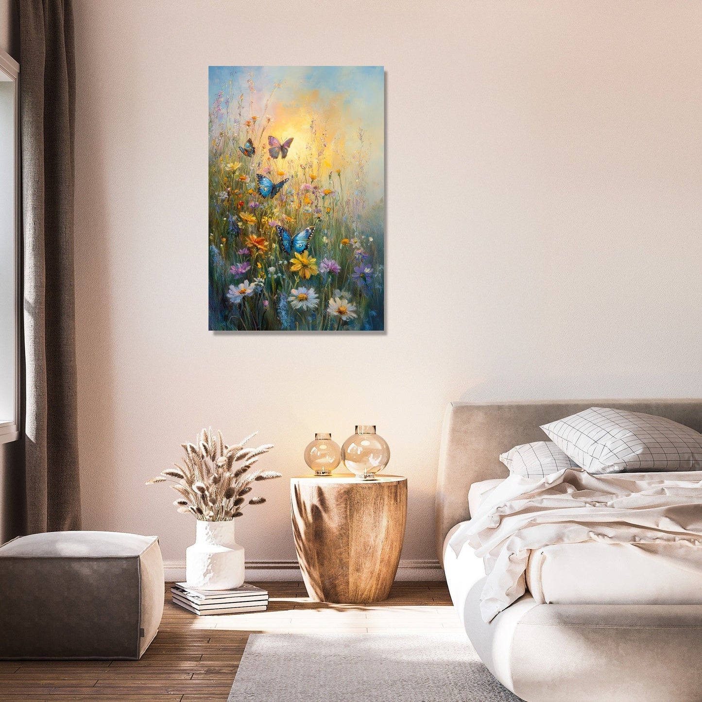 Fluttering Dawn Melancholy Canvas