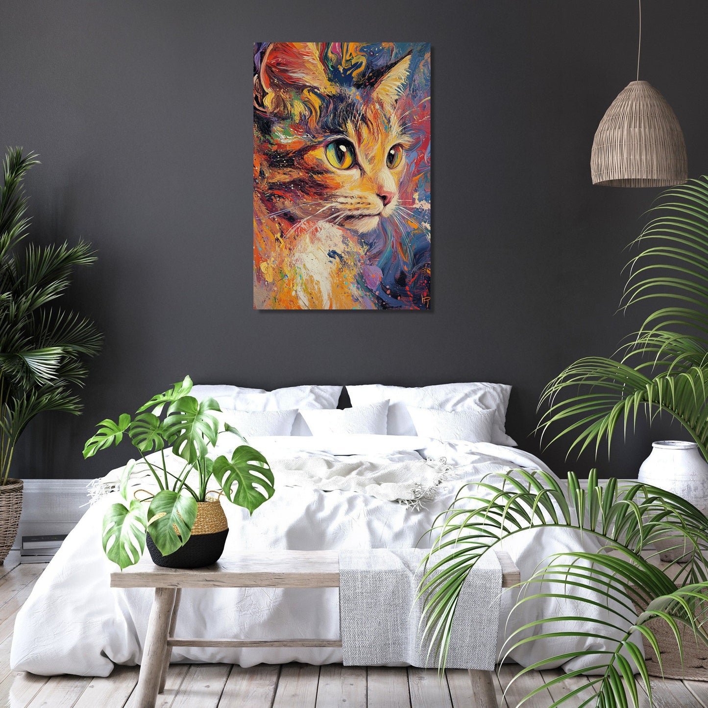 Whiskered Wonder Canvas