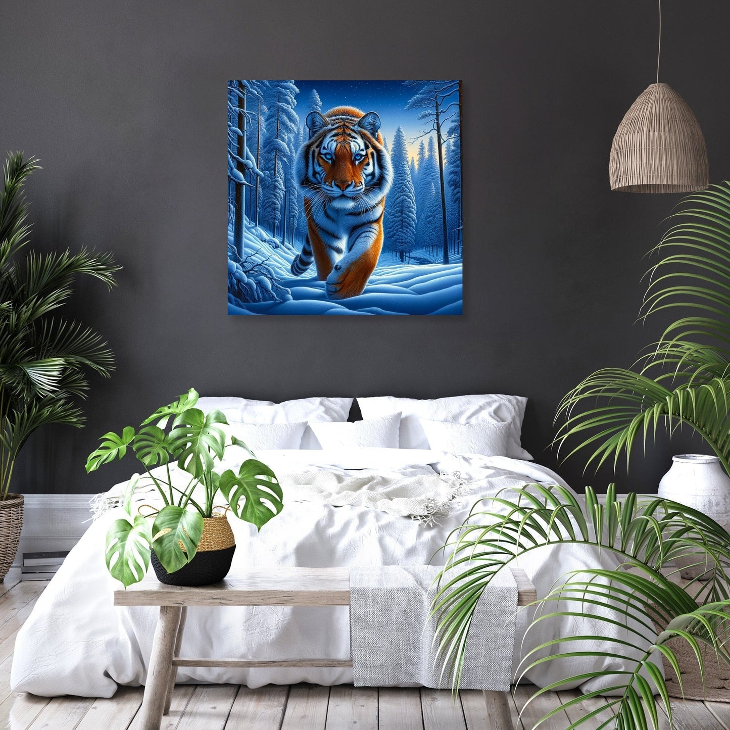 Siberian Solitude Canvas