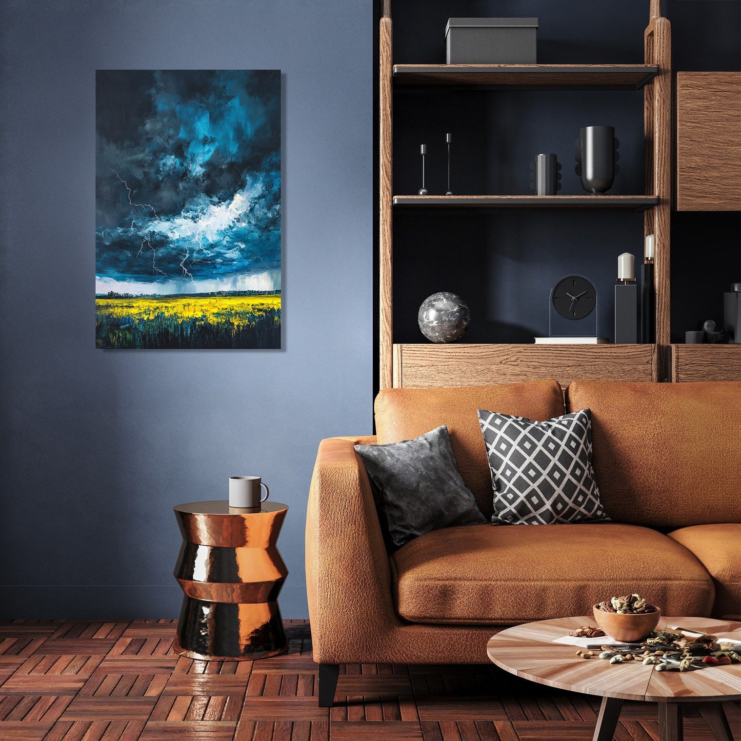First Thunderstorm Canvas