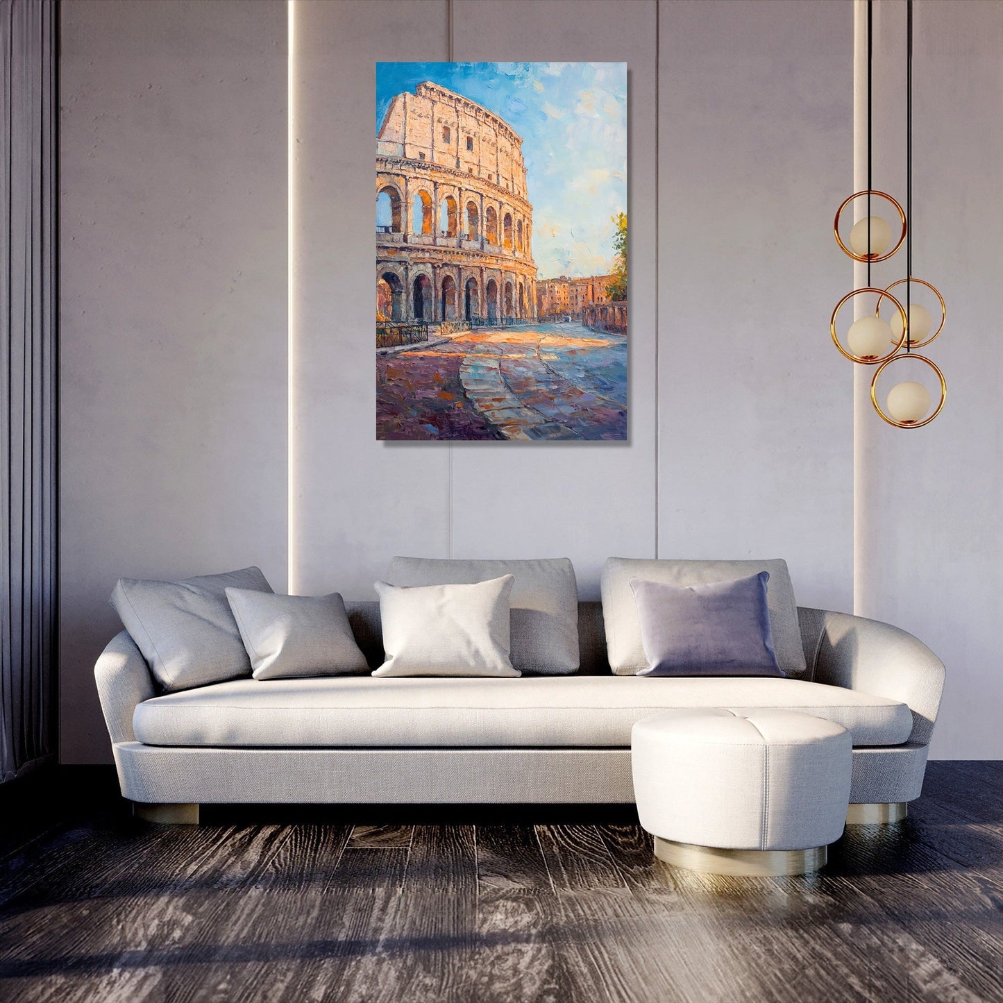 Timeless Majesty of the Colosseum Canvas