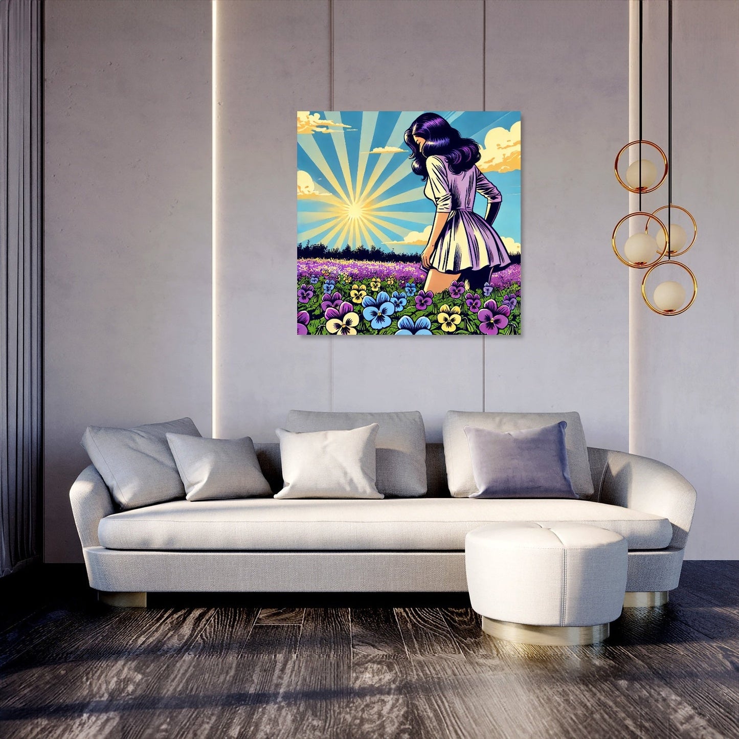 Sunlit Serenity Canvas