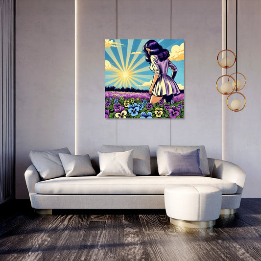 Sunlit Serenity Canvas