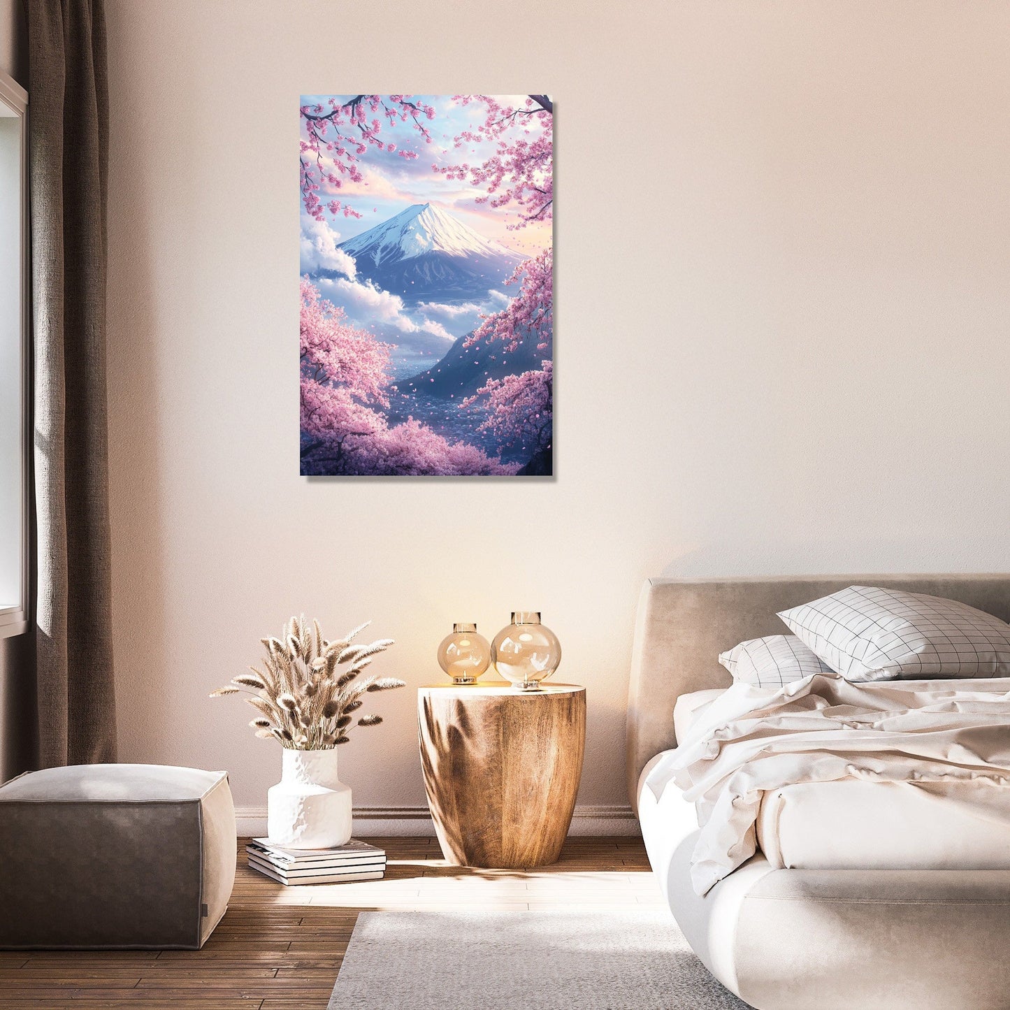 Mount Fuji Blossom Canvas