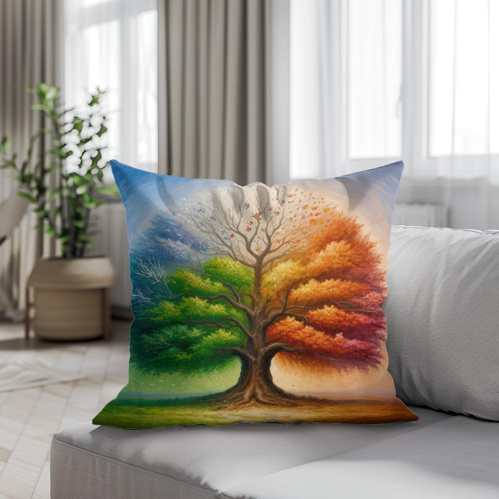 Seasons in Harmony Cotton Cushion