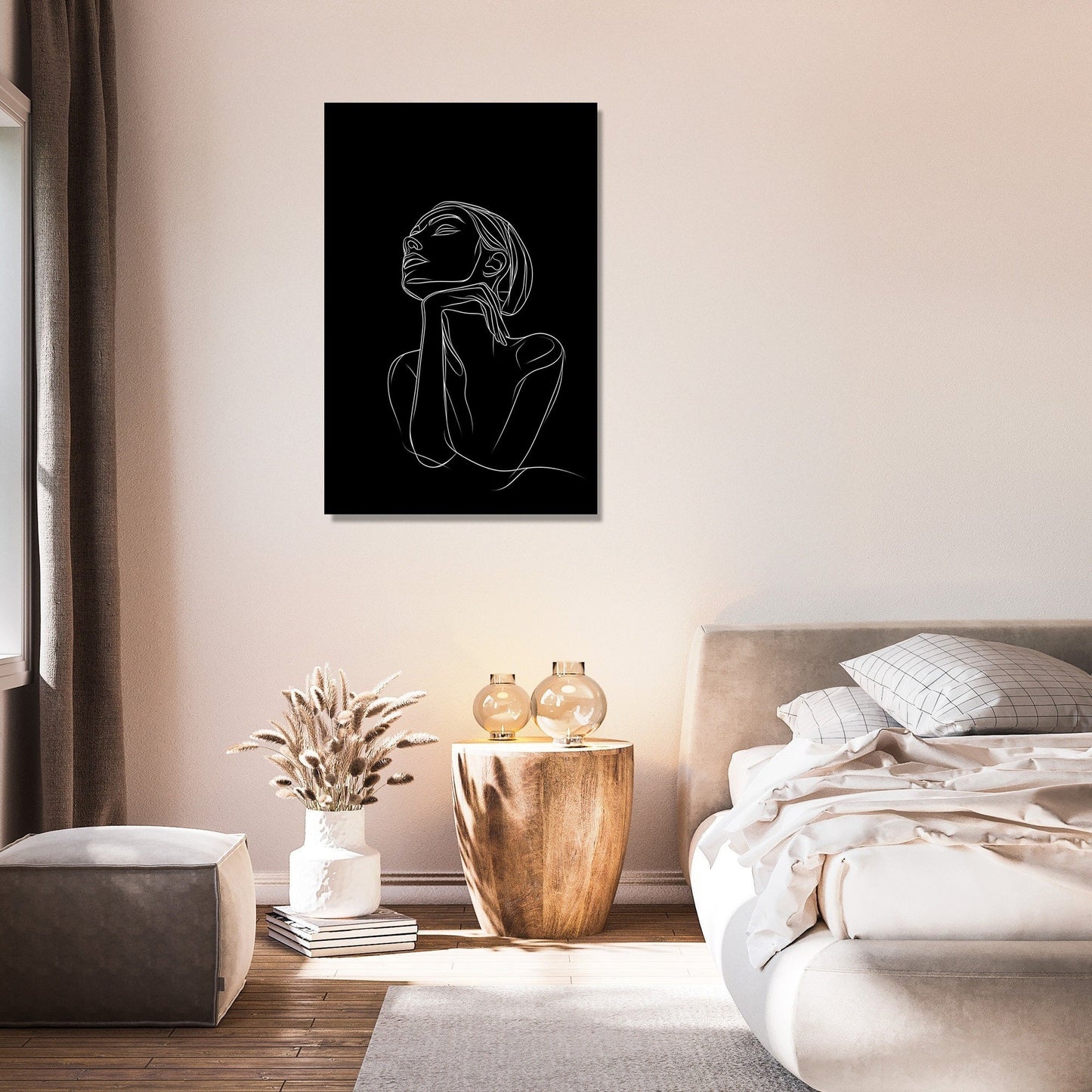 Silhouette Elegance Canvas