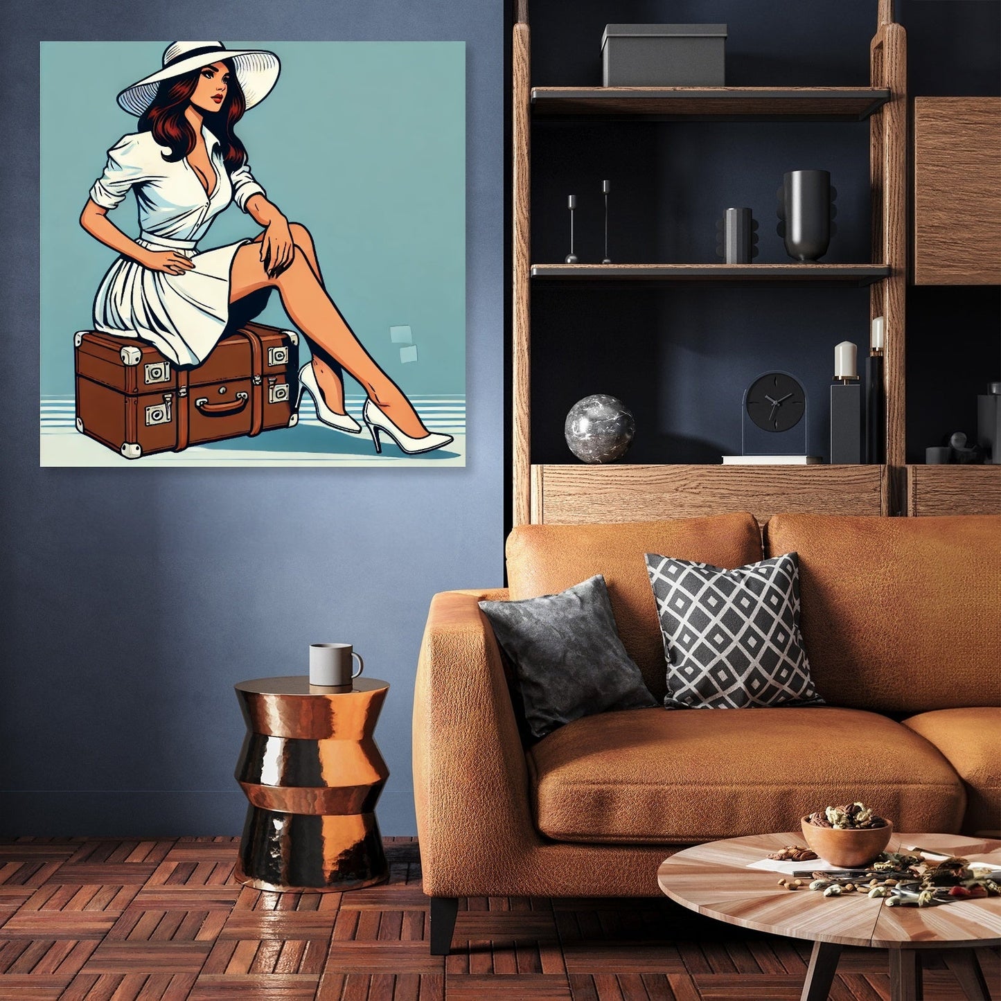 Reflective Voyage Canvas