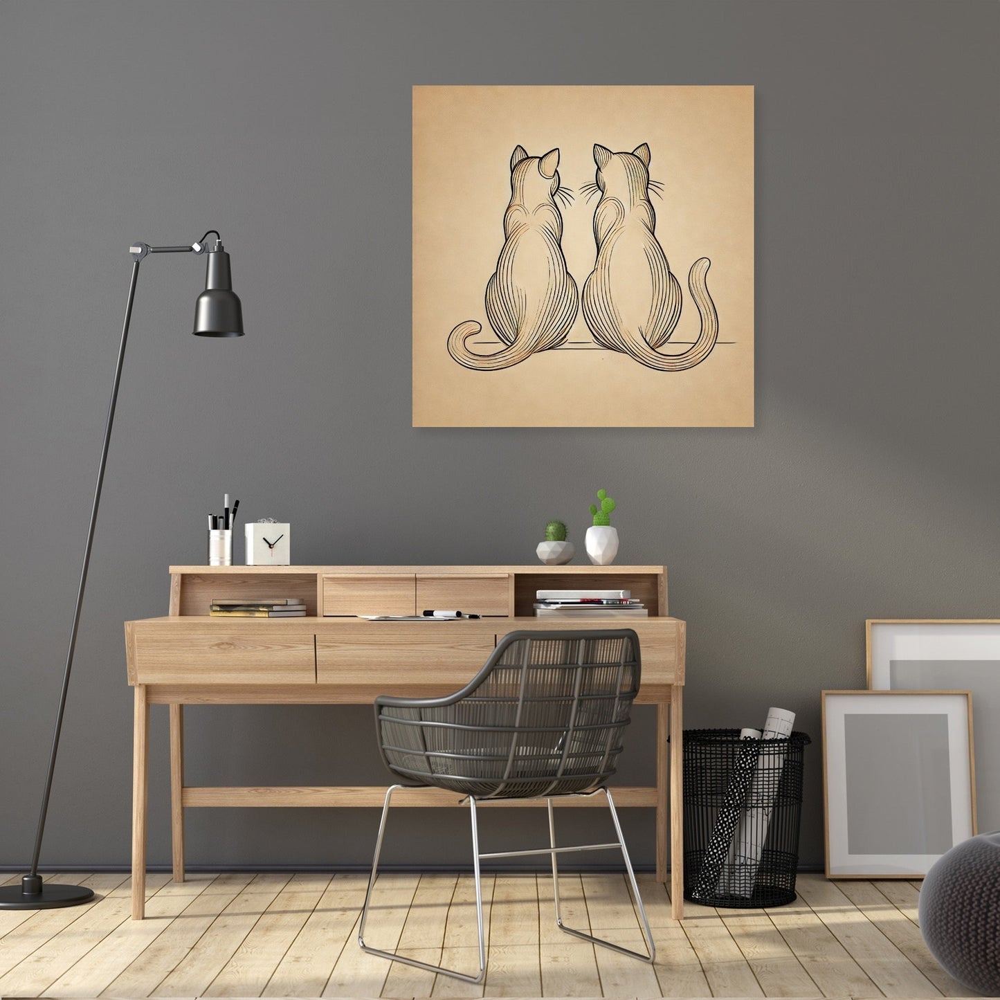 Companionship Cats Canvas