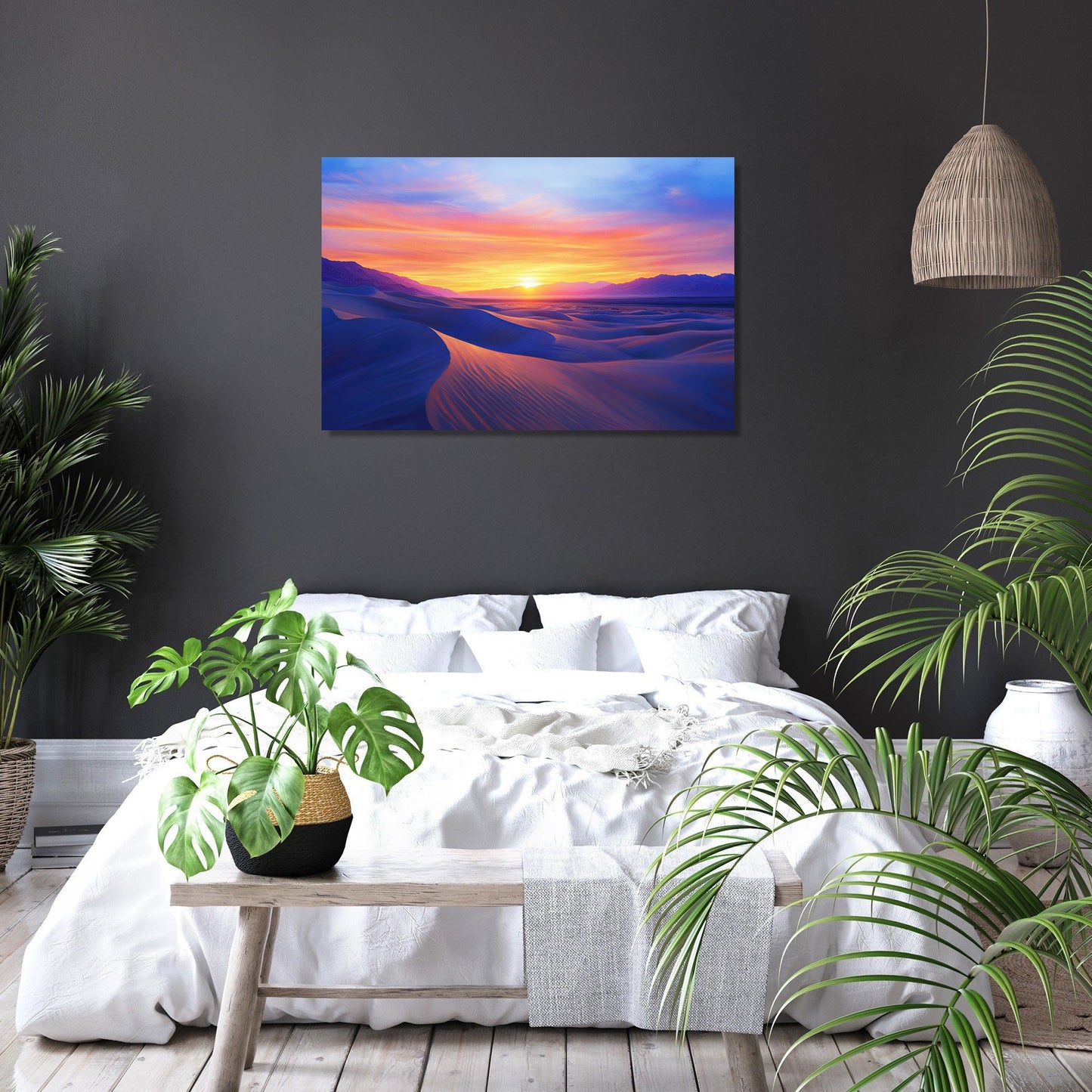 Sunset Illusion Canvas