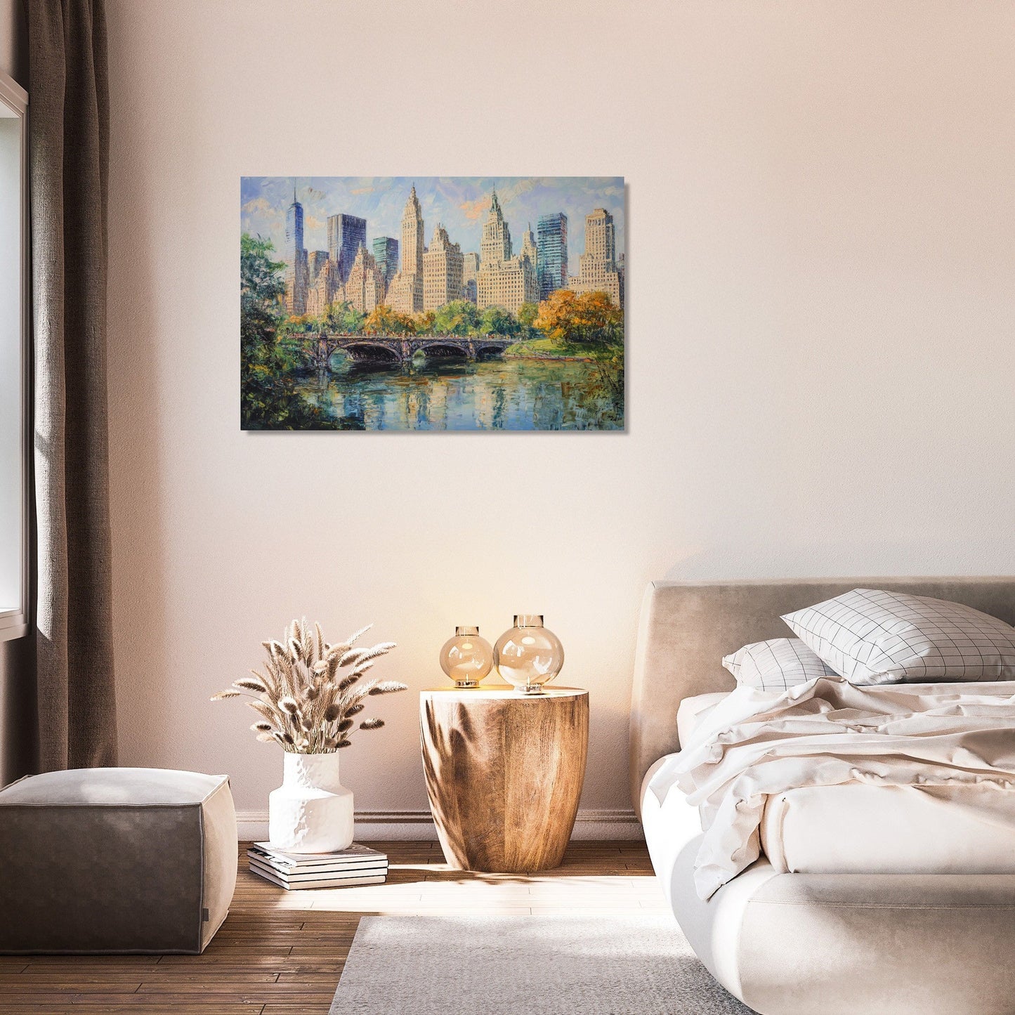 Manhattan Skyscraper Canvas